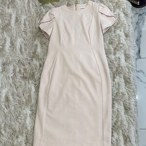 Calvin Klein Blush Midi Dress